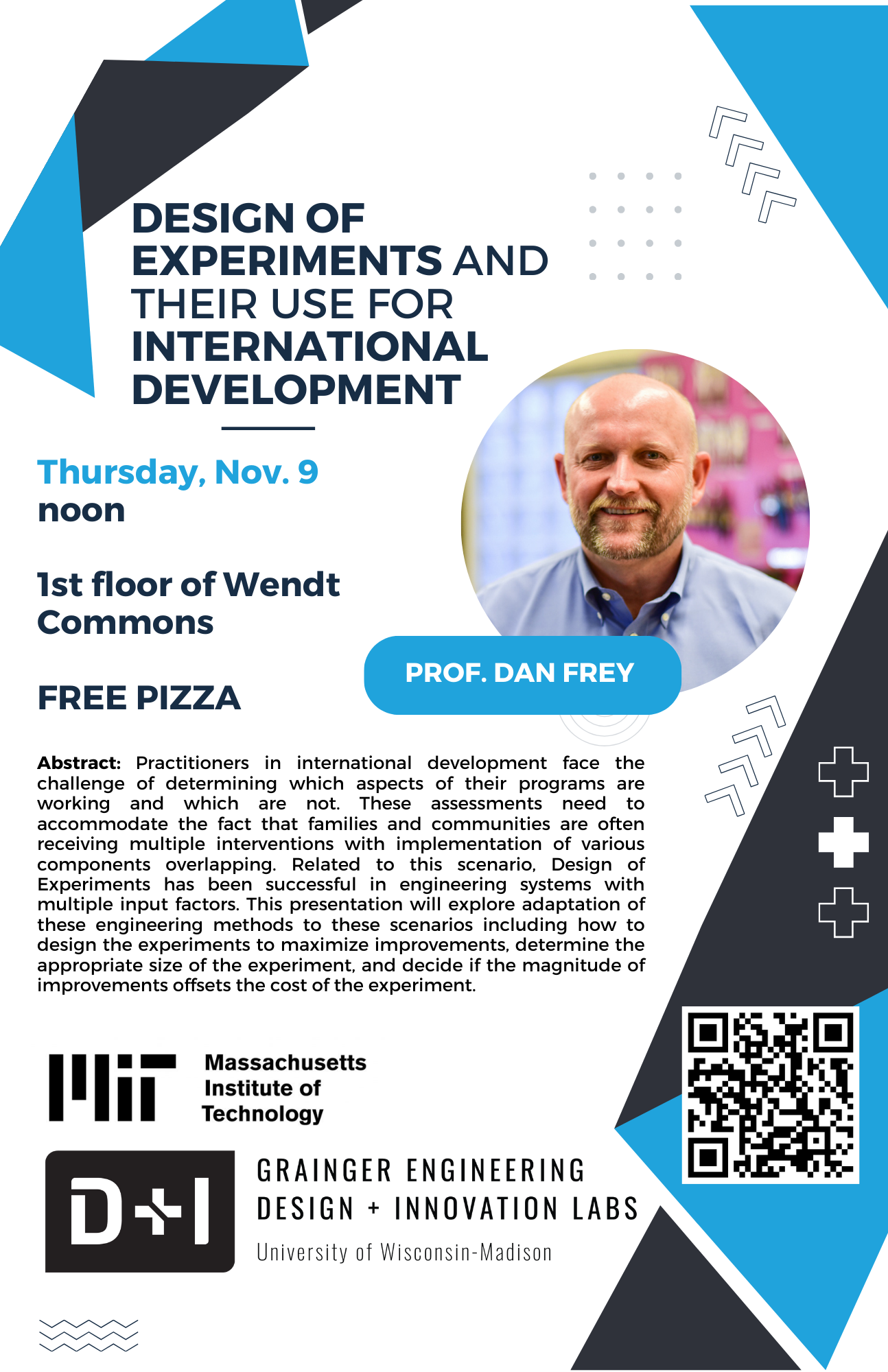 Dan Frey’s Talk – Grainger Engineering Design Innovation Lab – UW–Madison